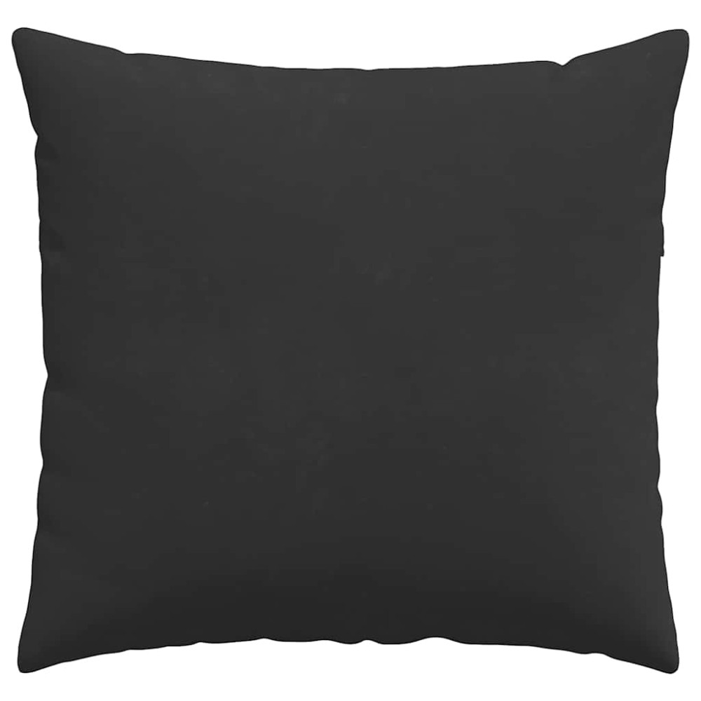 Produktbild för Sofakuddar 2 pcs Svart 45 x 45 cm tyg