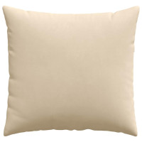 Produktbild för Sofakuddar 2 pcs Kräm 45 x 45 cm tyg