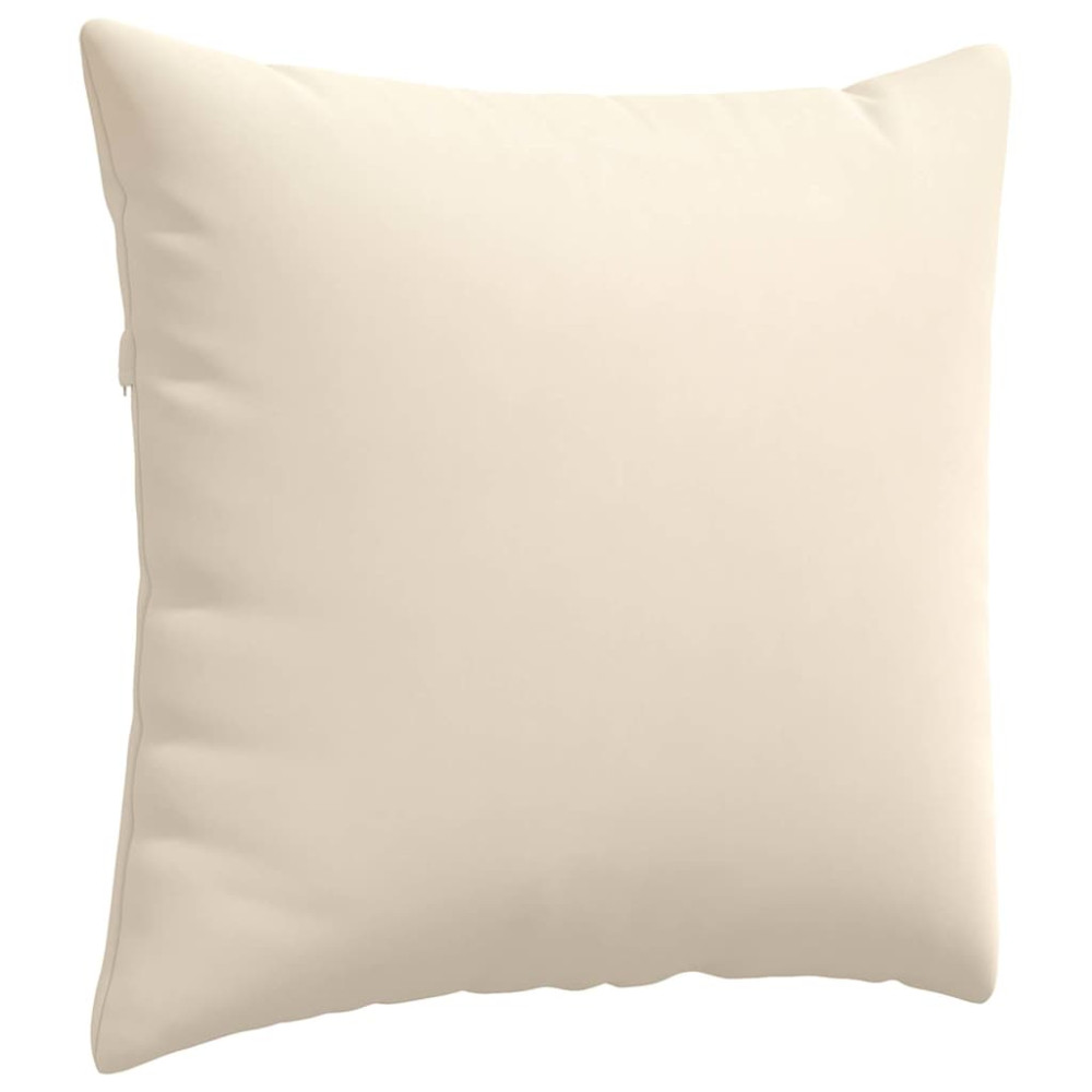 Produktbild för Sofakuddar 2 pcs Beige 45 x 45 cm tyg