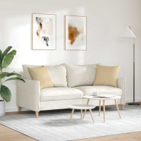 Produktbild för Sofakuddar 2 pcs Grågrön 45 x 45 cm Kordread tyg