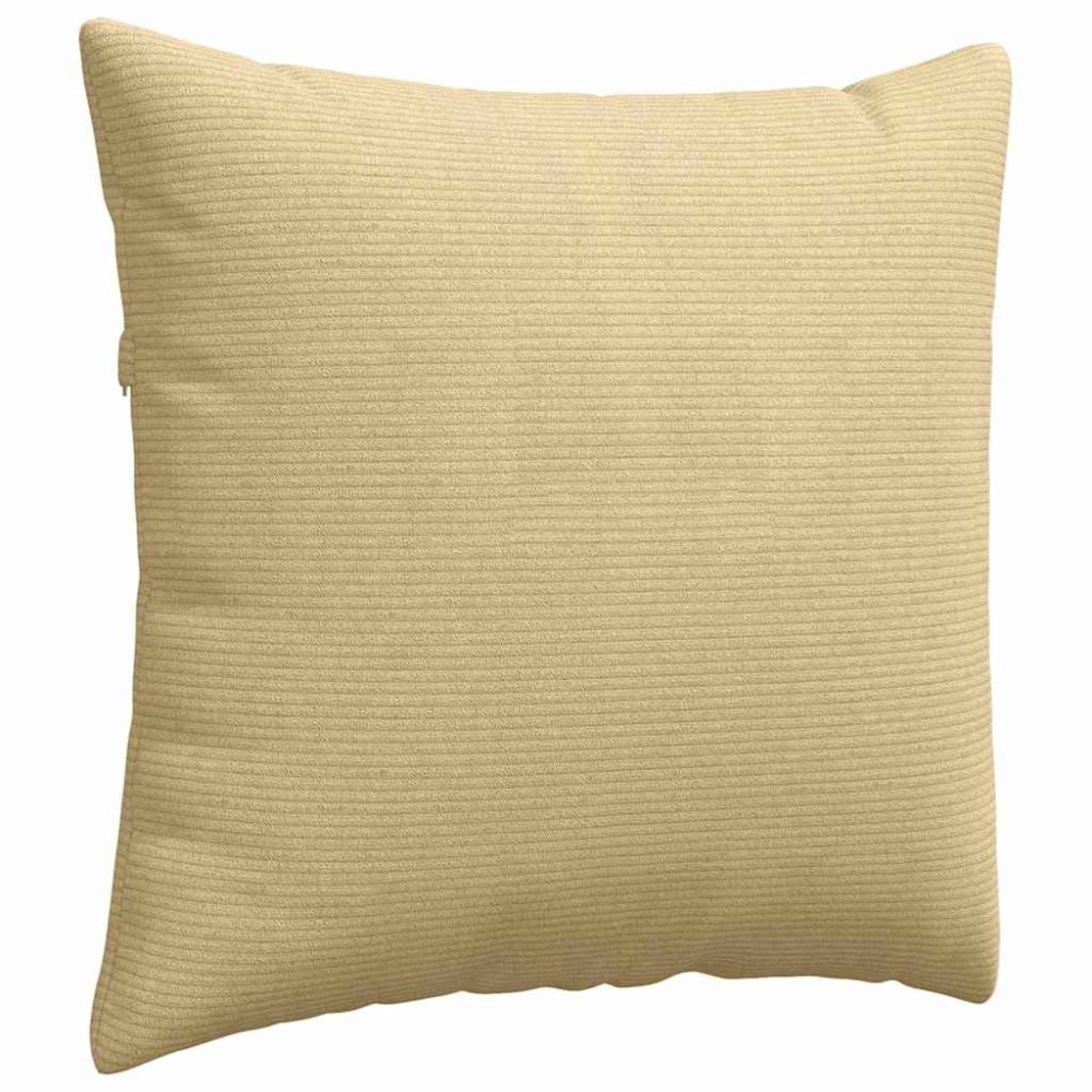 Produktbild för Sofakuddar 2 pcs Grågrön 45 x 45 cm Kordread tyg