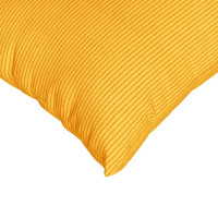 Produktbild för Sofakuddar 2 pcs Ljusgul 45 x 45 cm Kordread tyg