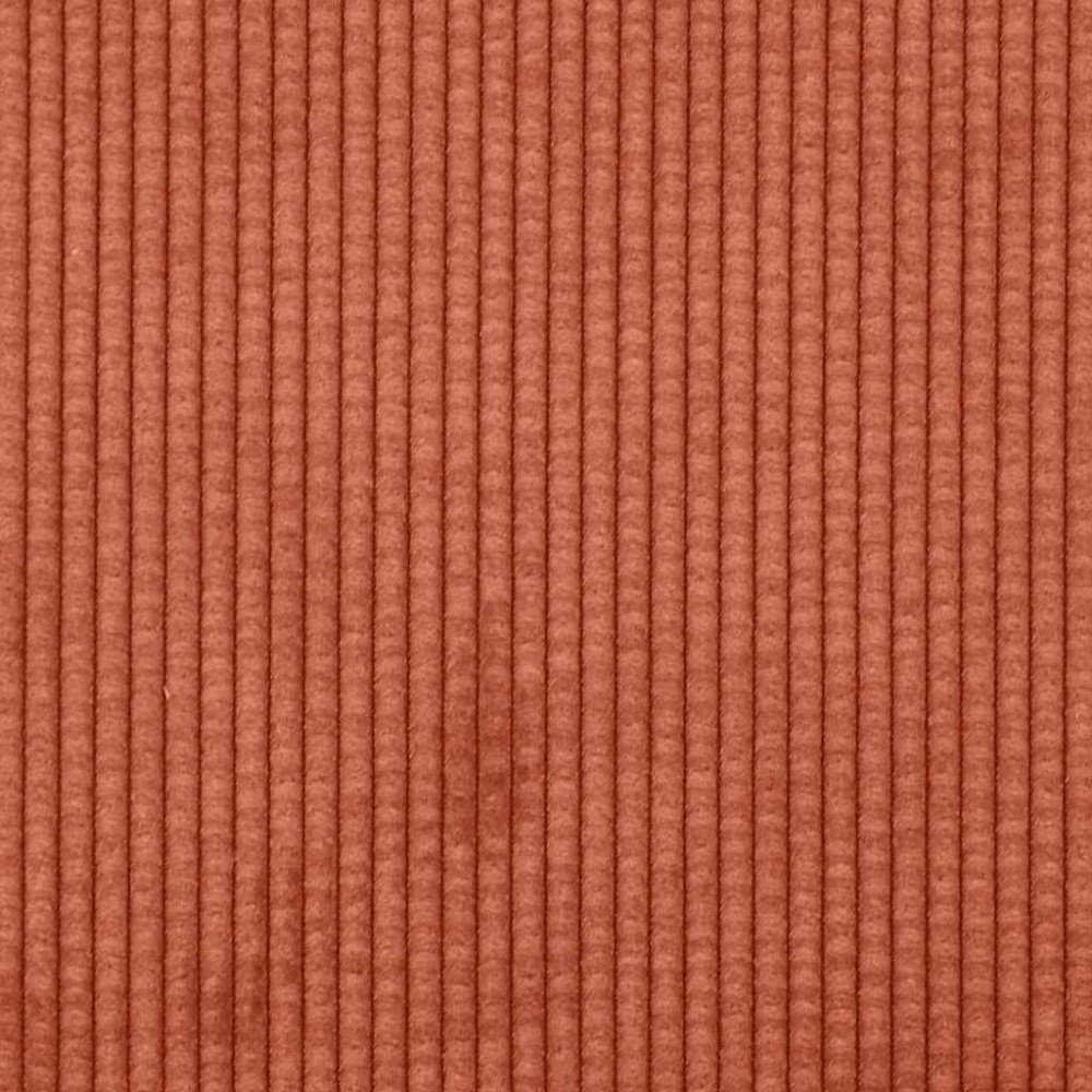 Produktbild för Sofakuddar 2 pcs Röd orange 45 x 45 cm Kordread tyg