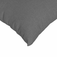 Produktbild för Sofakuddar 2 pcs Mörkgrå 50 x 50 cm tyg