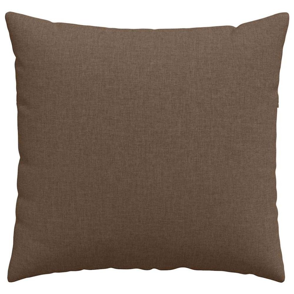 Produktbild för Sofakuddar 2 pcs Brun 50 x 50 cm tyg