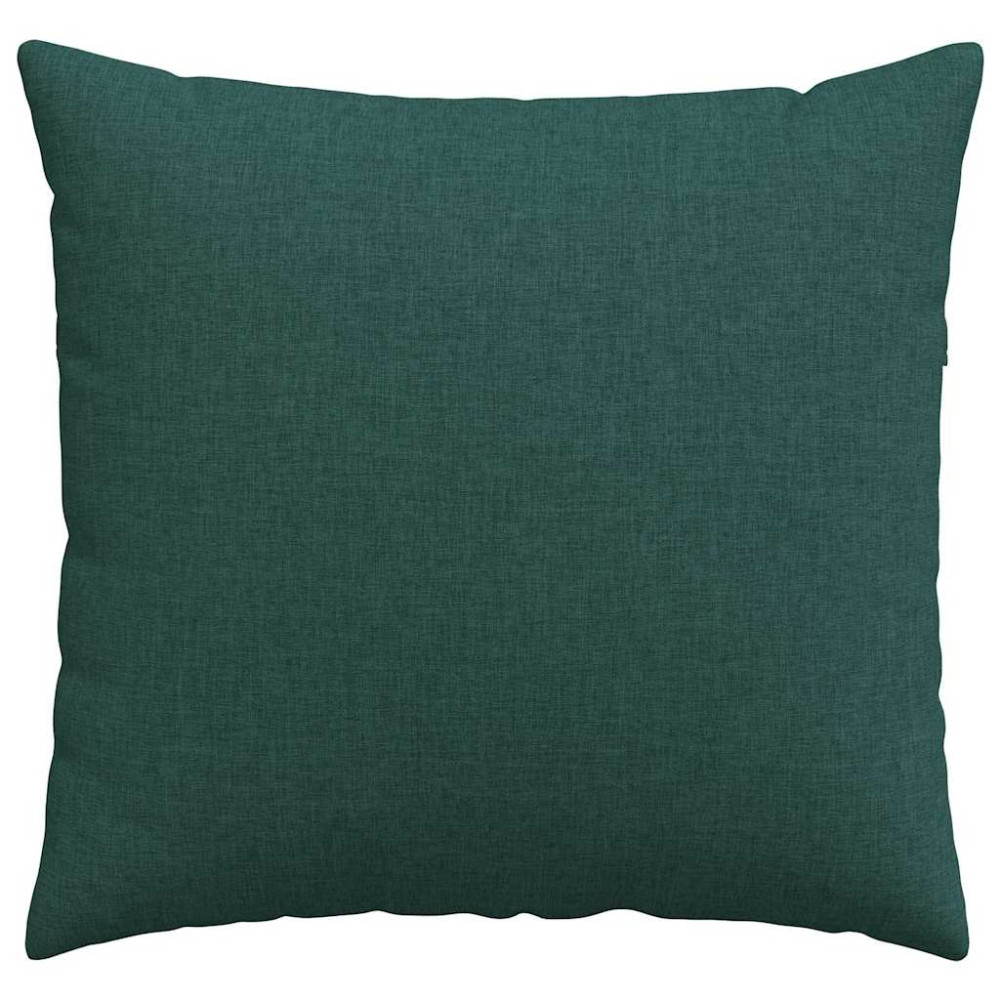 Produktbild för Sofakuddar 2 pcs Mörkgrön 50 x 50 cm tyg