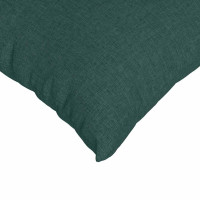 Produktbild för Sofakuddar 2 pcs Mörkgrön 50 x 50 cm tyg
