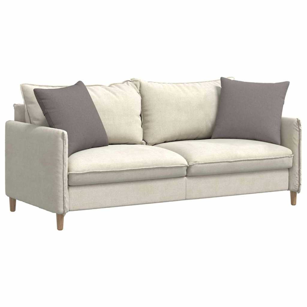 Produktbild för Sofakuddar 2 pcs Taupe 50 x 50 cm tyg