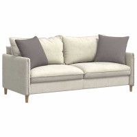 Produktbild för Sofakuddar 2 pcs Taupe 50 x 50 cm tyg