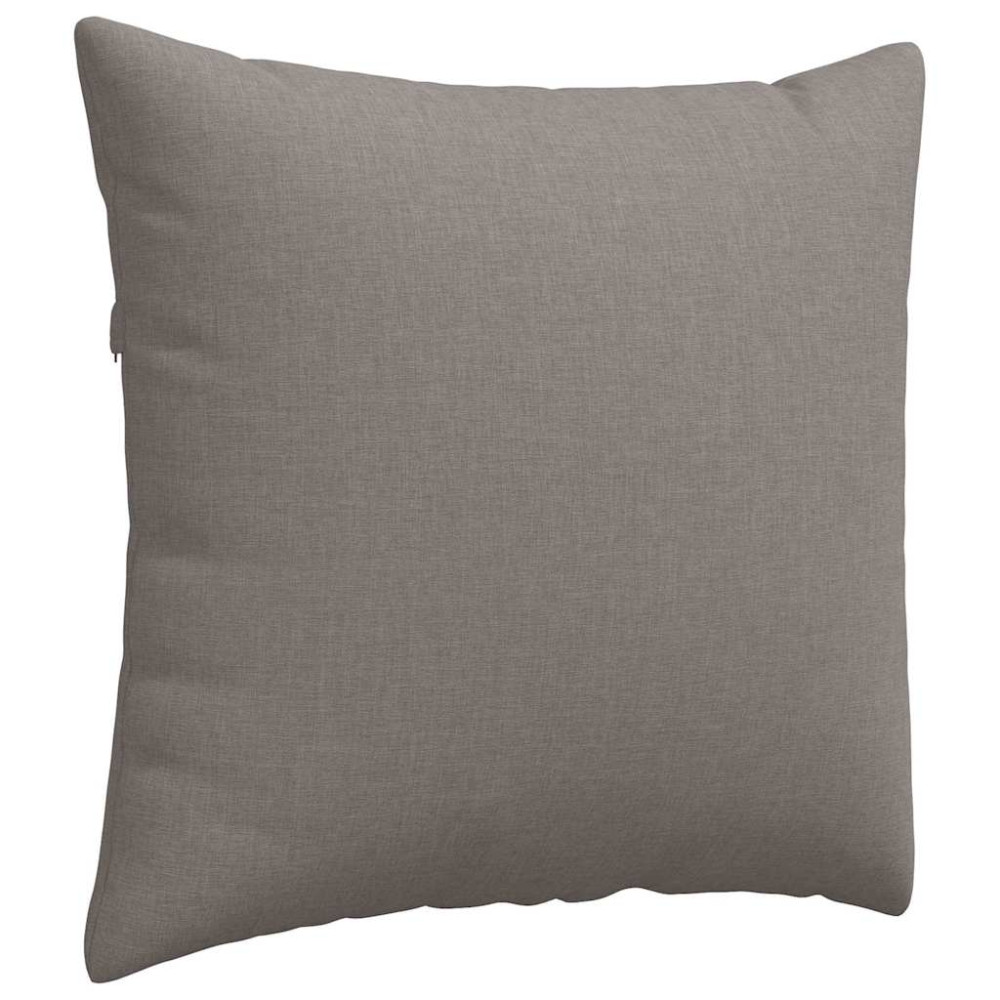 Produktbild för Sofakuddar 2 pcs Taupe 50 x 50 cm tyg