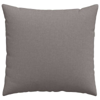 Produktbild för Sofakuddar 2 pcs Taupe 50 x 50 cm tyg