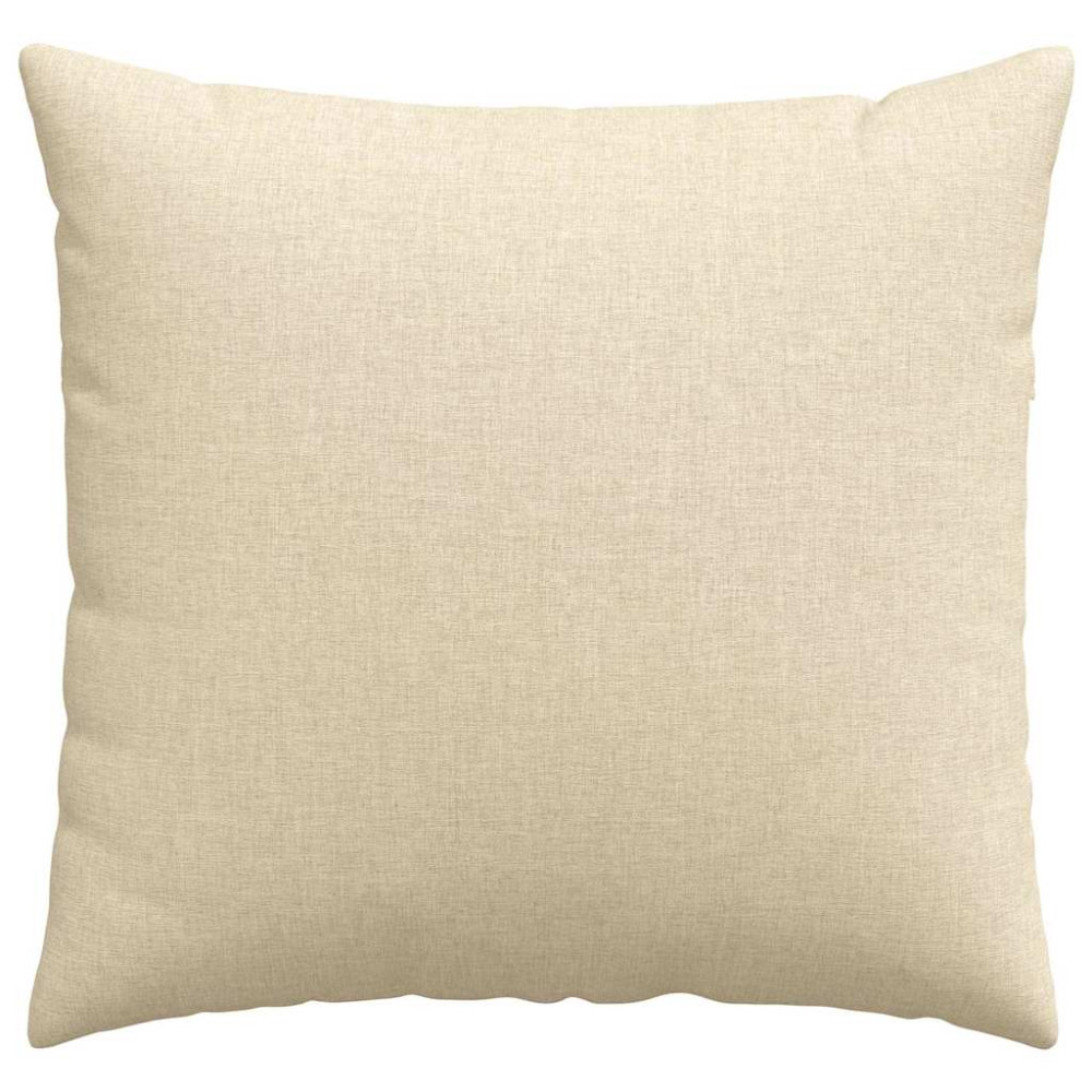 Produktbild för Sofakuddar 2 pcs Kräm 50 x 50 cm tyg