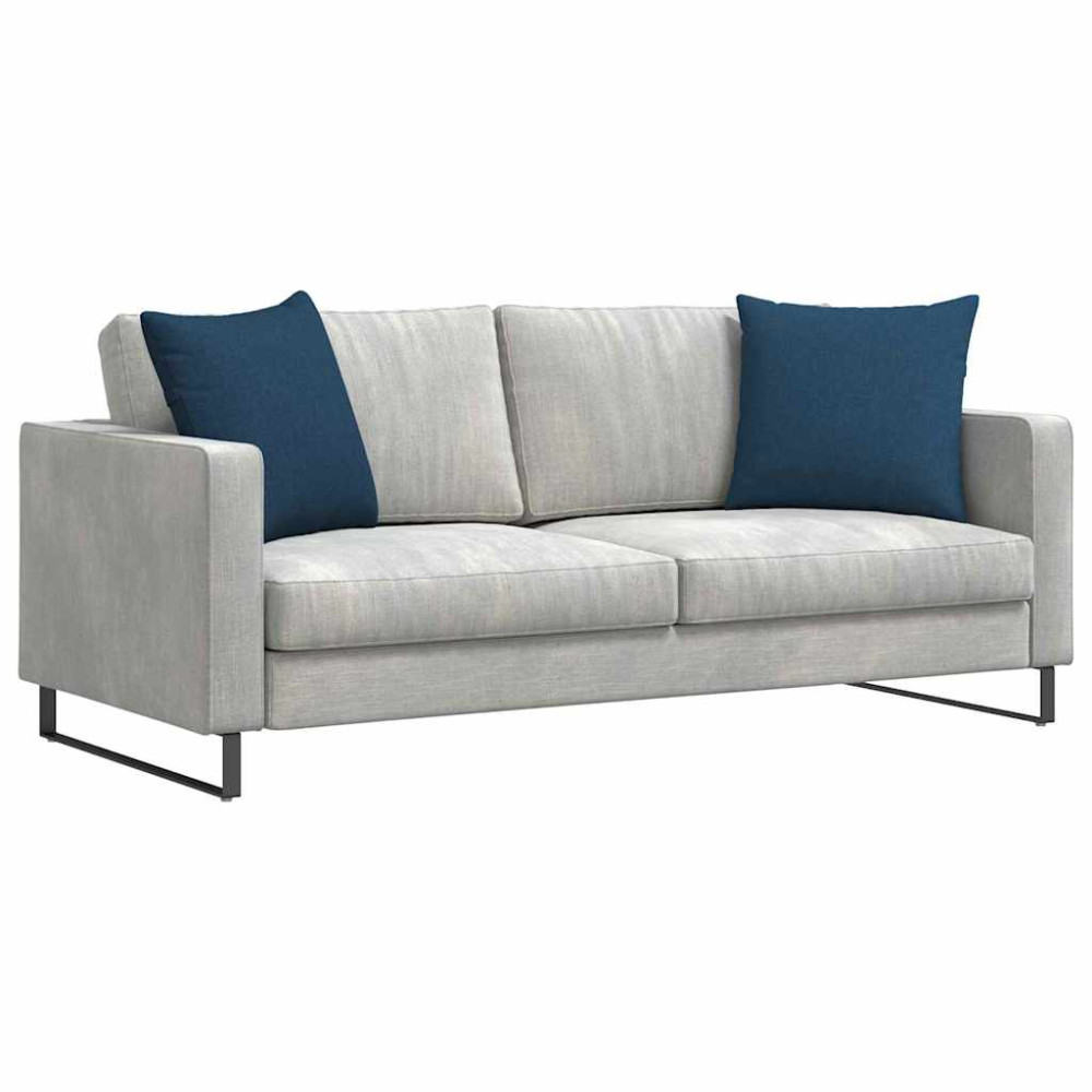 Produktbild för Sofakuddar 2 pcs Blå 50 x 50 cm tyg