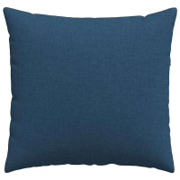 Produktbild för Sofakuddar 2 pcs Blå 50 x 50 cm tyg