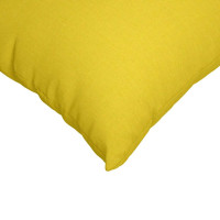 Produktbild för Sofakuddar 2 pcs Ljusgul 50 x 50 cm tyg