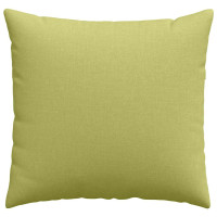 Produktbild för Sofakuddar 2 pcs Ljusgrön 50 x 50 cm tyg