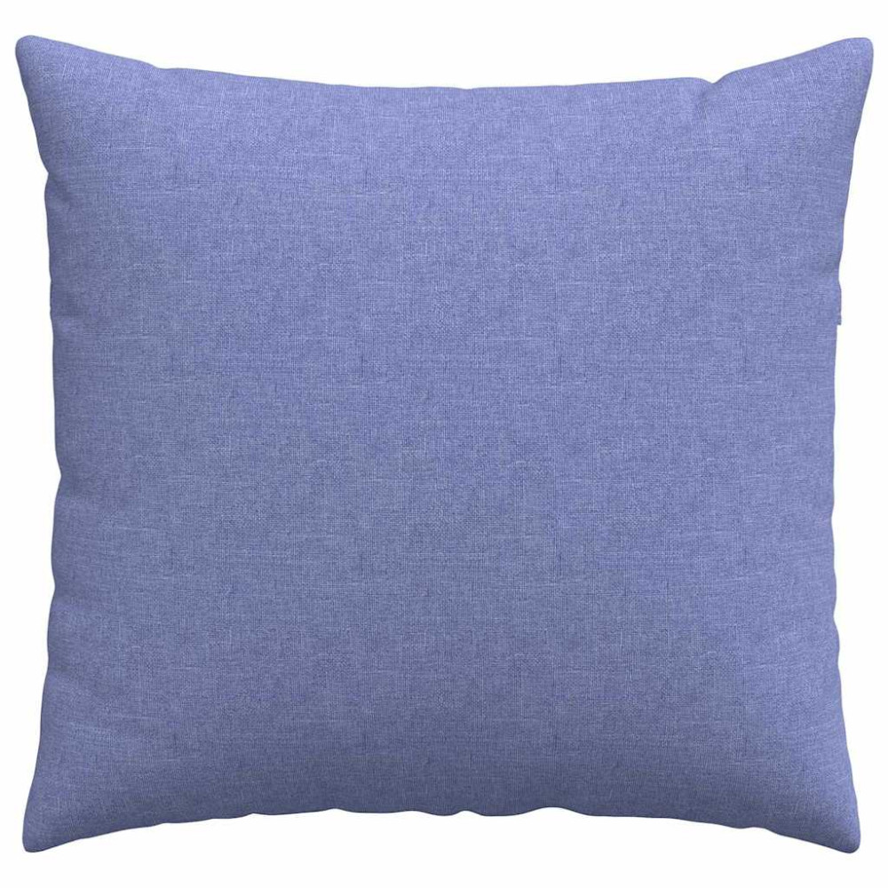 Produktbild för Sofakuddar 2 pcs Jeansblå 50 x 50 cm tyg