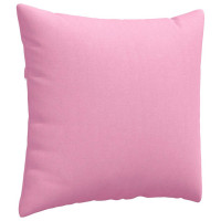 Produktbild för Sofakuddar 2 pcs Rosa 50 x 50 cm tyg