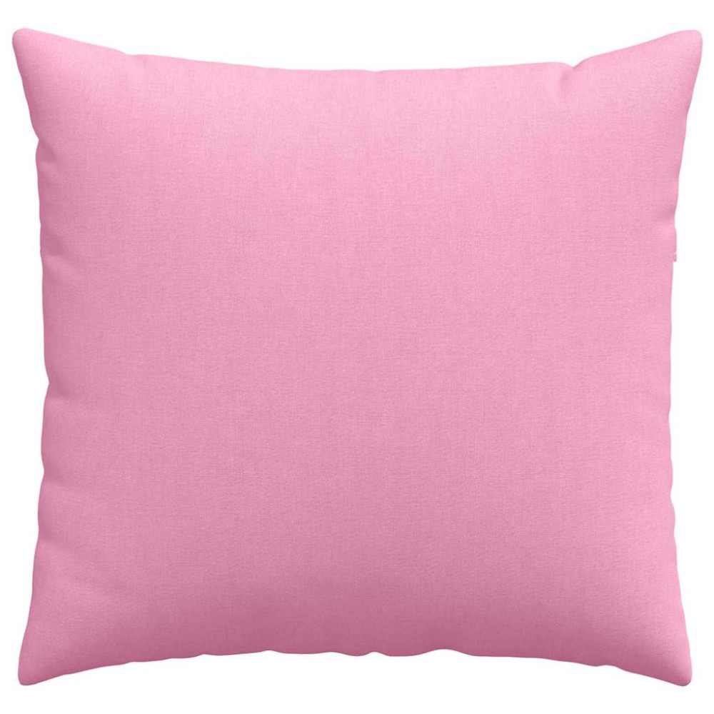 Produktbild för Sofakuddar 2 pcs Rosa 50 x 50 cm tyg