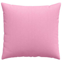 Produktbild för Sofakuddar 2 pcs Rosa 50 x 50 cm tyg
