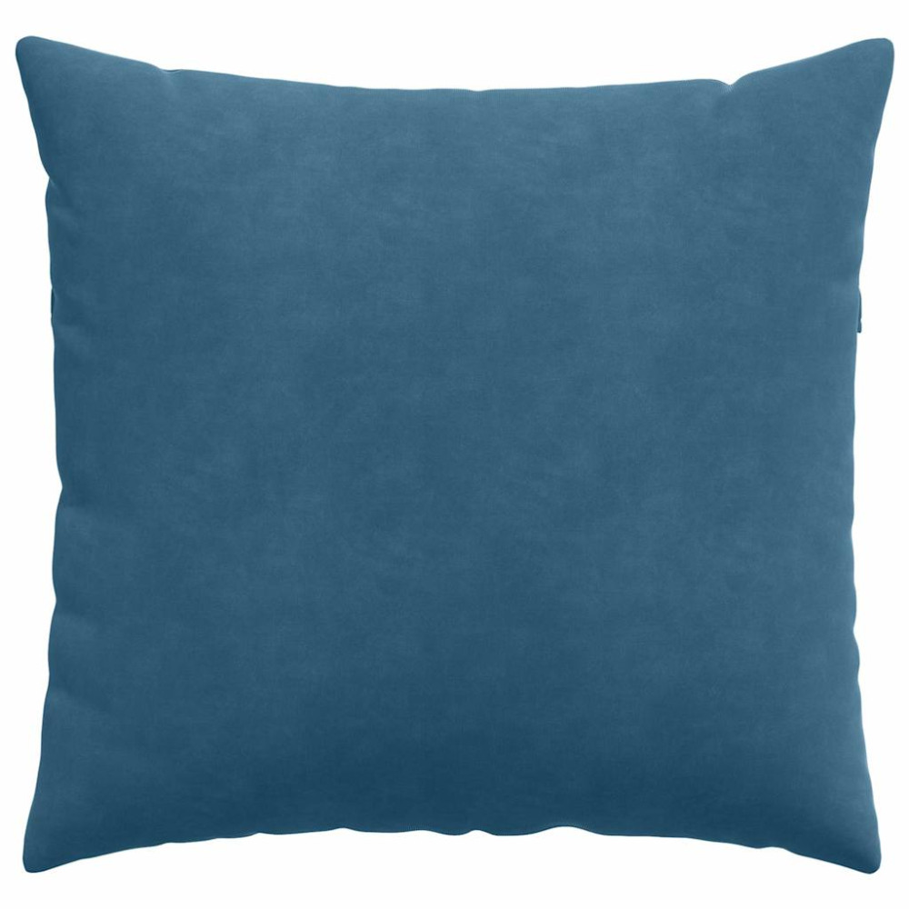 Produktbild för Sofakuddar 2 pcs Blå 50 x 50 cm Kordread tyg
