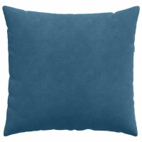 Produktbild för Sofakuddar 2 pcs Blå 50 x 50 cm Kordread tyg
