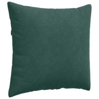 Produktbild för Sofakuddar 2 pcs Mörkgrön 50 x 50 cm Kordread tyg