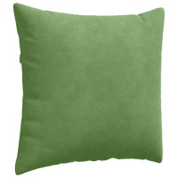 Produktbild för Sofakuddar 2 pcs Ljusgrön 50 x 50 cm Kordread tyg