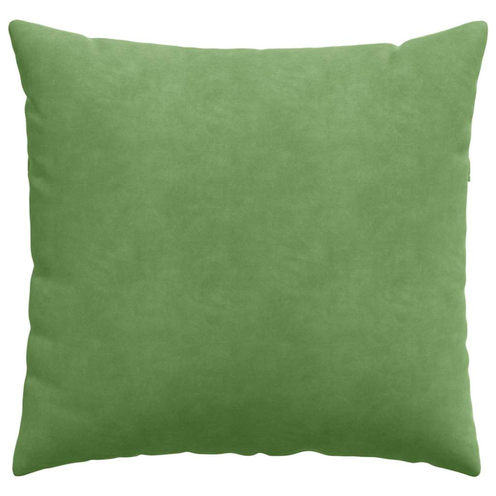 Produktbild för Sofakuddar 2 pcs Ljusgrön 50 x 50 cm Kordread tyg