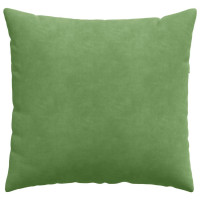 Produktbild för Sofakuddar 2 pcs Ljusgrön 50 x 50 cm Kordread tyg