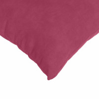 Produktbild för Sofakuddar 2 pcs Vinröd 50 x 50 cm Kordread tyg
