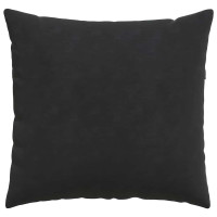 Produktbild för Sofakuddar 2 pcs Svart 50 x 50 cm Kordread tyg