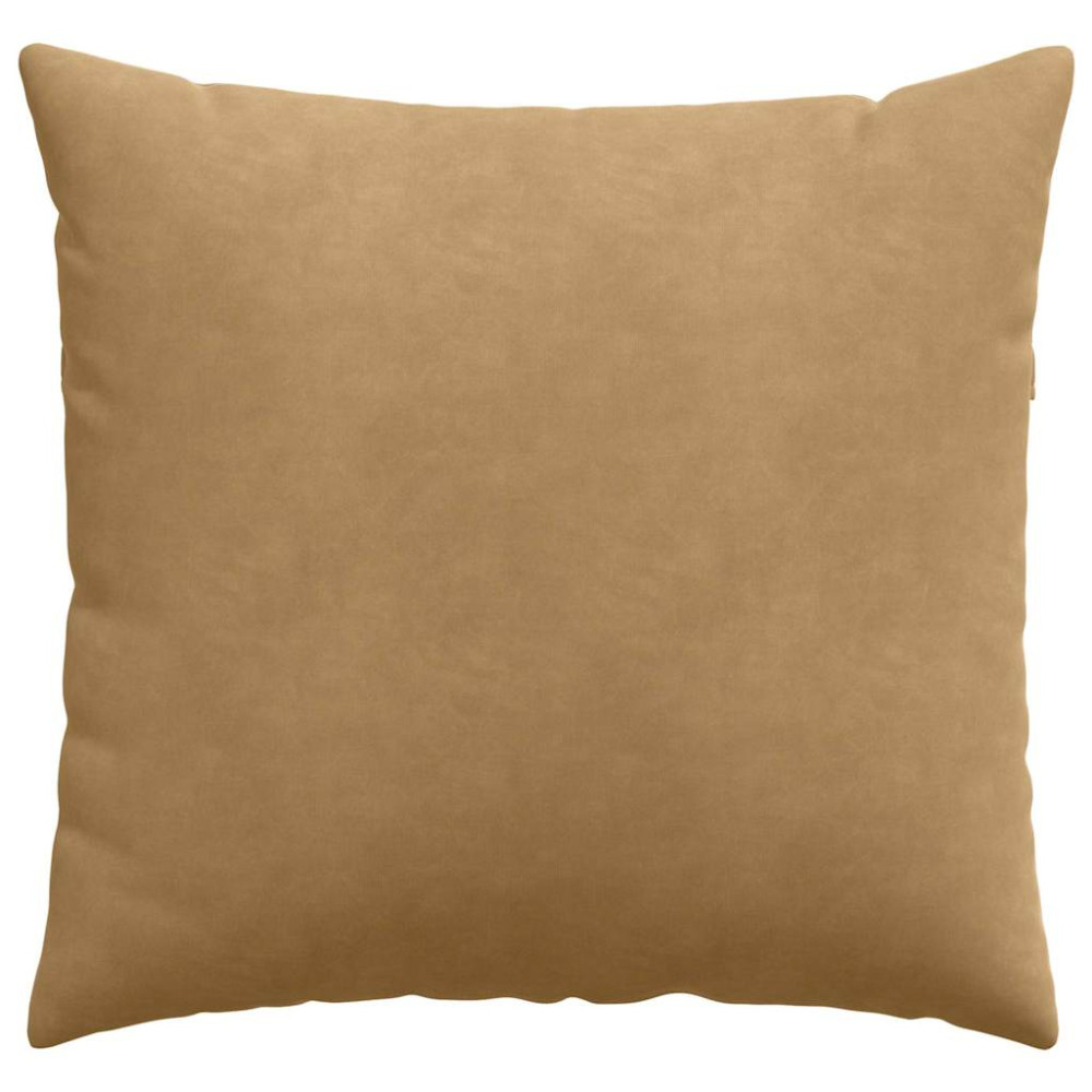 Produktbild för Sofakuddar 2 pcs Brun 50 x 50 cm Kordread tyg