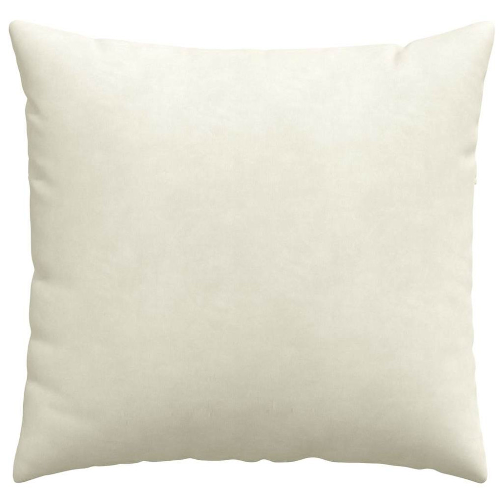 Produktbild för Sofakuddar 2 pcs Kräm 50 x 50 cm Kordread tyg