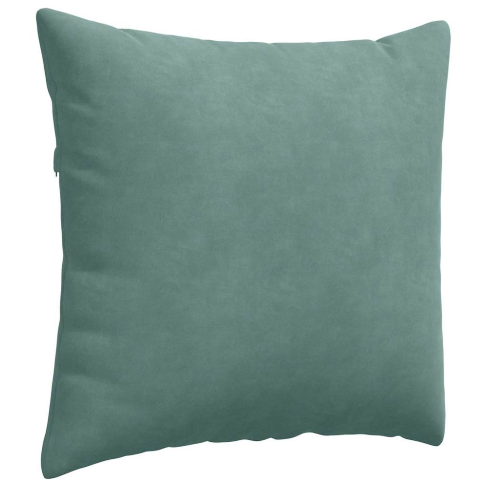 Produktbild för Sofakuddar 2 pcs Havgrön 50 x 50 cm Kordread tyg