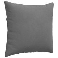Produktbild för Sofakuddar 2 pcs Mörkgrå 50 x 50 cm tyg