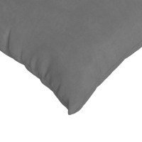 Produktbild för Sofakuddar 2 pcs Mörkgrå 50 x 50 cm tyg
