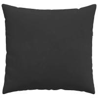 Produktbild för Sofakuddar 2 pcs Svart 50 x 50 cm tyg
