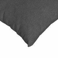 Produktbild för Sofakuddar 2 pcs Mörkgrå 50 x 50 cm Kordread tyg