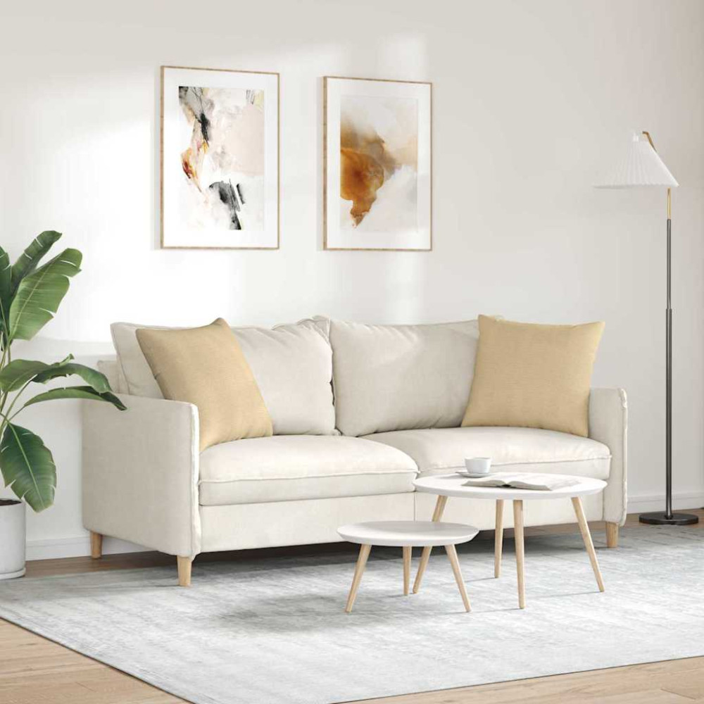 Produktbild för Sofakuddar 2 pcs Grågrön 50 x 50 cm Kordread tyg