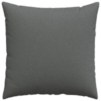 Produktbild för Sofakuddar 2 pcs Mörkgrå 60 x 60 cm tyg