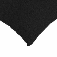 Produktbild för Sofakuddar 2 pcs Svart 60 x 60 cm tyg