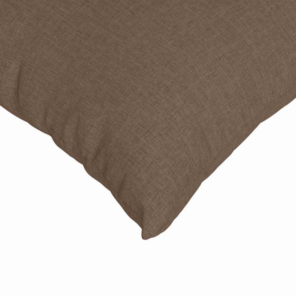 Produktbild för Sofakuddar 2 pcs Brun 60 x 60 cm tyg
