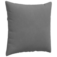 Produktbild för Sofakuddar 2 pcs Mörkgrå 60 x 60 cm tyg