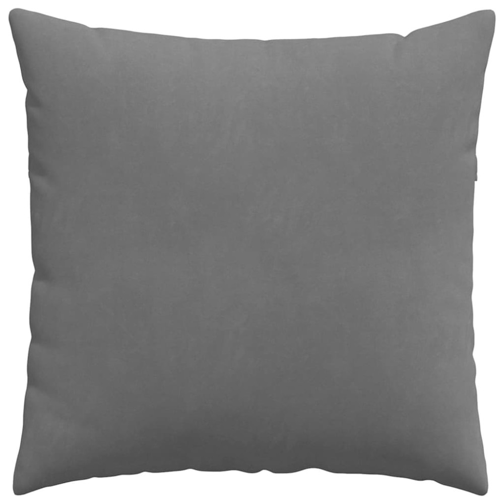 Produktbild för Sofakuddar 2 pcs Mörkgrå 60 x 60 cm tyg