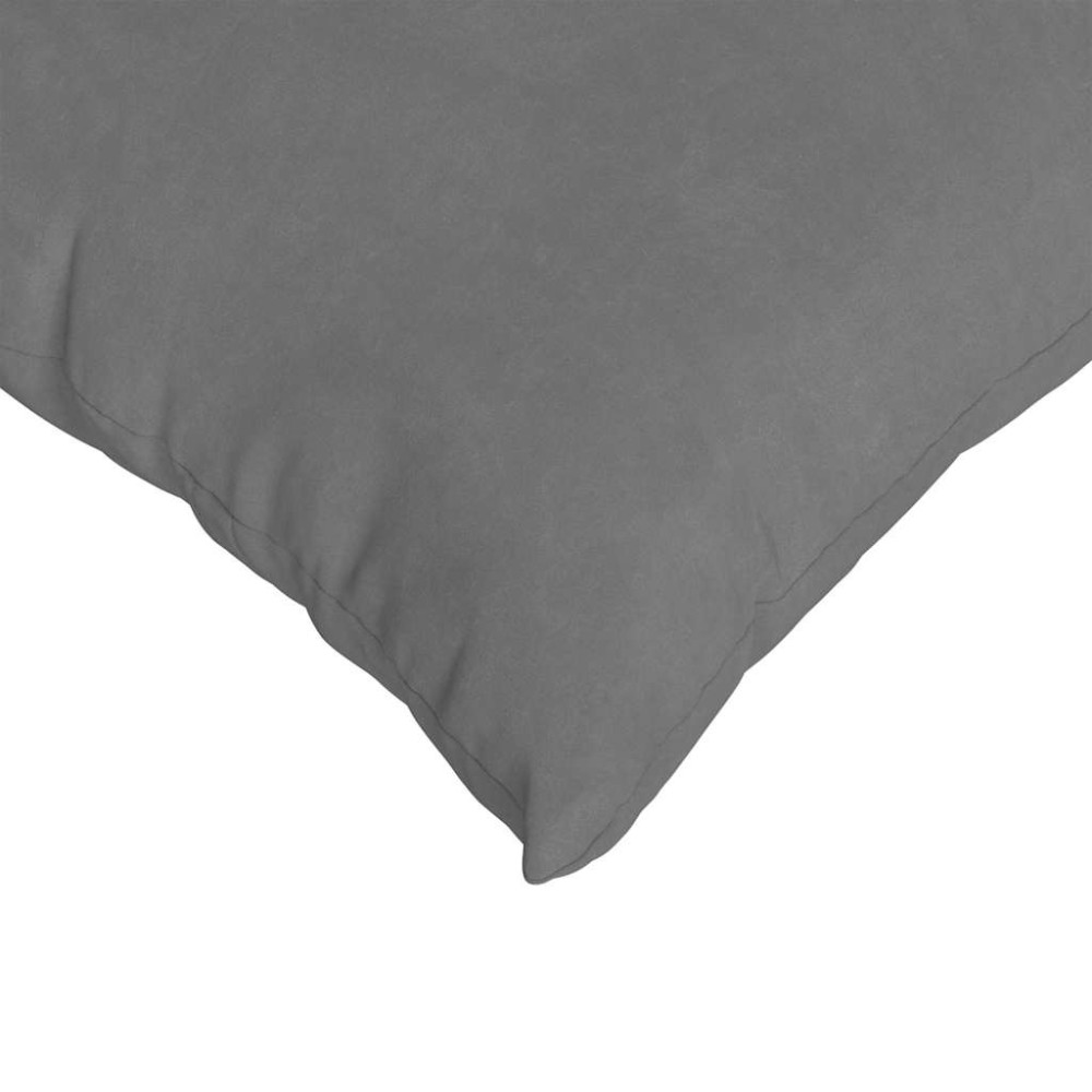 Produktbild för Sofakuddar 2 pcs Mörkgrå 60 x 60 cm tyg