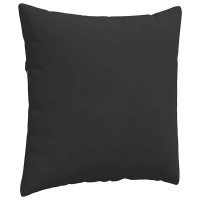 Produktbild för Sofakuddar 2 pcs Svart 60 x 60 cm tyg