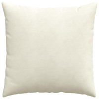 Produktbild för Sofakuddar 2 pcs Kräm 80 x 80 cm Kordread tyg