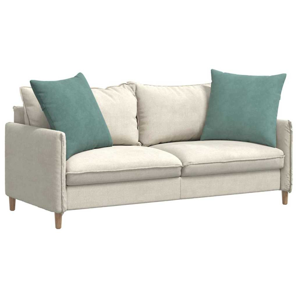 Produktbild för Sofakuddar 2 pcs Havgrön 80 x 80 cm Kordread tyg
