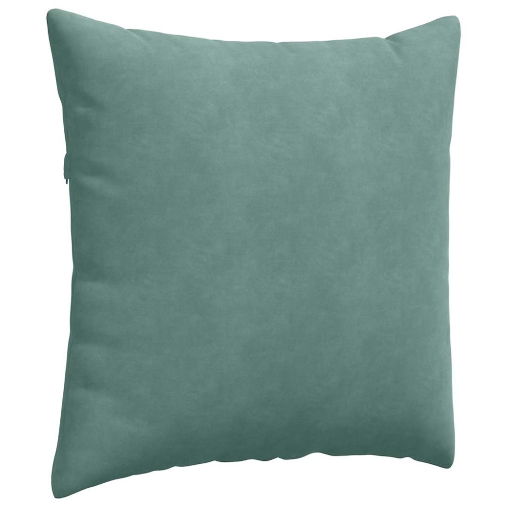 Produktbild för Sofakuddar 2 pcs Havgrön 80 x 80 cm Kordread tyg
